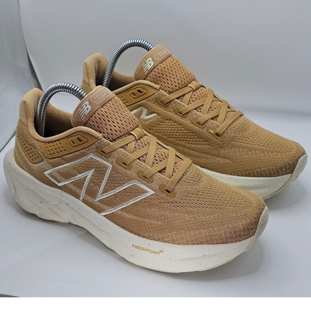 New Balance Fresh Foam X 1080 V13 Dolce Womens 8.5 B UK 6.5 Running Shoes Tan